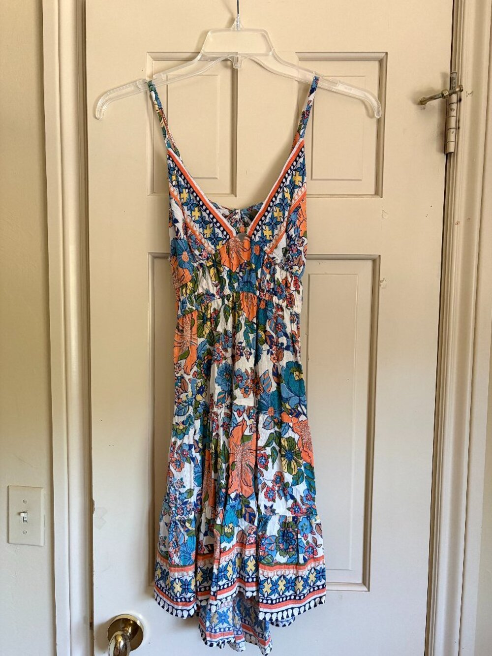 Boho Summer Cutout Mini Dress